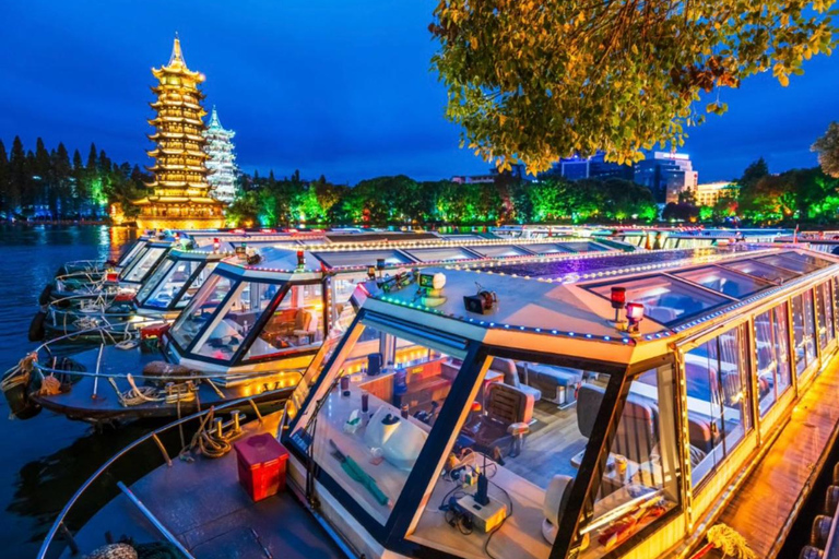 Guilin: Two Rivers and Four Lakes Day or Night Cruise Two Rivers and Four Lakes Night Cruise