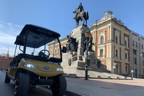 Krakow: Old Town & Wawel City Sightseeing Tour by Golf Cart Old Town & Wawel Castle Golf Cart Tour | Hotel Pick Up