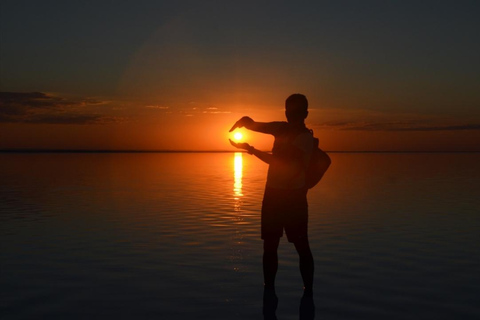 Passeio incrível ao pôr do sol na Capadócia até o Lago Salgado