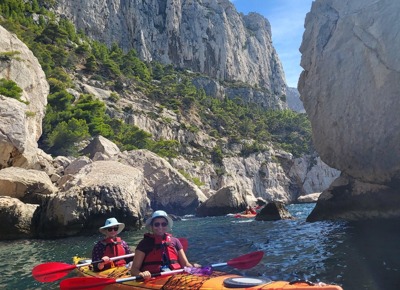 Cassis: Tur i havkajak i Calanques Nationalpark