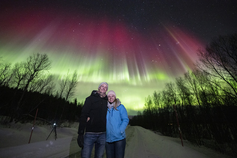 Von Tromsø: Nordlichtjagd mit Fotos &amp; SnacksNordlichtjagd in Tromso mit Fotos, Kleidern und Snacks