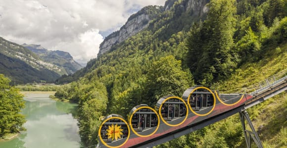 Lucerne: Excursion to the steepest railway in the world / Fronalpstock Stoos viewpoint
