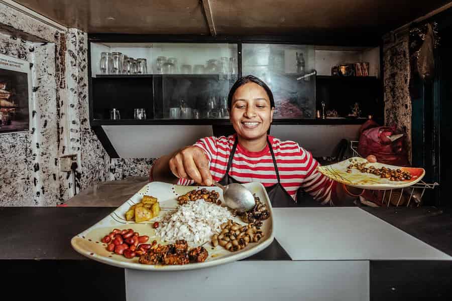 Kathmandu-Küchen-Foodtour mit über 15 Verkostungen. Foto: GetYourGuide Kathmandu-Küchen-Foodtour mit über 15 Verkostungen. Foto: GetYourGuide