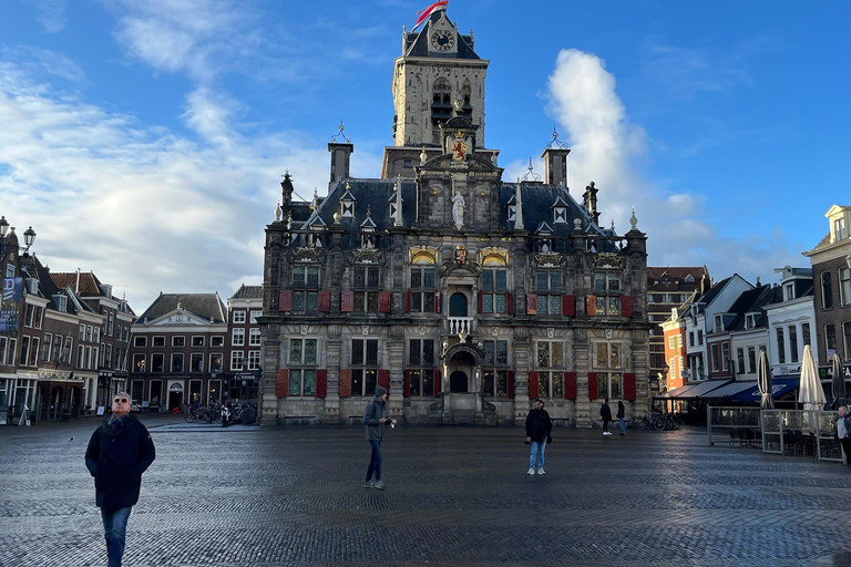 Vermeers Delft, Mauritshuis och Rembrandts stad Leiden