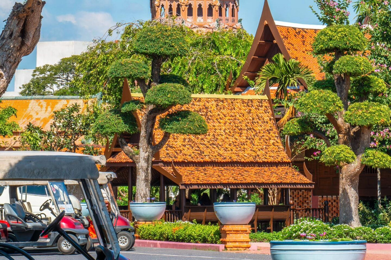 Bangkok Erawan Museum, Ancient City & Bang Pu Private Trip Ancient City & Erawan Museum｜Buffet Lunch｜Private Car Tour