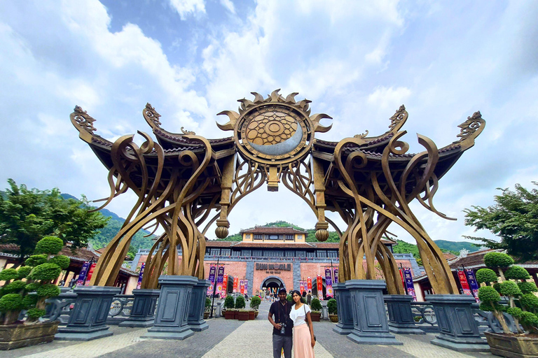 Z Da Nang: Port Tien Sa do Złotego Mostu w ramach prywatnej wycieczki