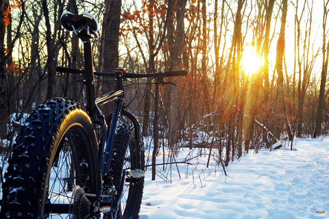 Québec City: Guided Fat Bike Tour with Hot Chocolate