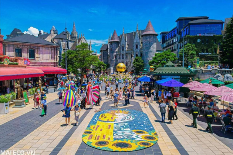 Danang: Gyllene bron - Ba Na Hills - Liten gruppHeldag - Buffé