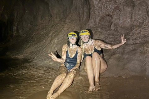 Phong Nha: Zipline Dark Cave & Paradise Cave Exploration Option 4: Full Adventure Experience - Drop-off in Hue