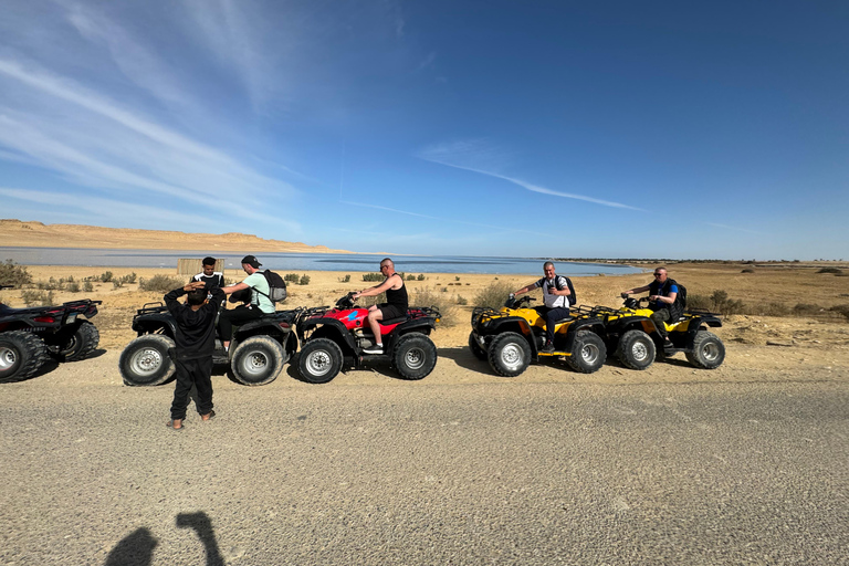 Fayoum: Qarun Sahara Safari With( ATV ) Quad bike From Cairo Private 4 Hours Quad Included Tickets