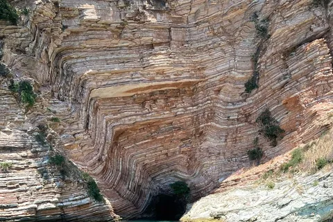 Sarande:Tour Boot Pegeon-Höhle, Manastir, Pulebardha, Ksamil