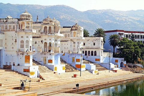 Aventura de 5 dias no Triângulo Dourado com Pushkar a partir de DeliTour guiado apenas com transporte e guia de turismo