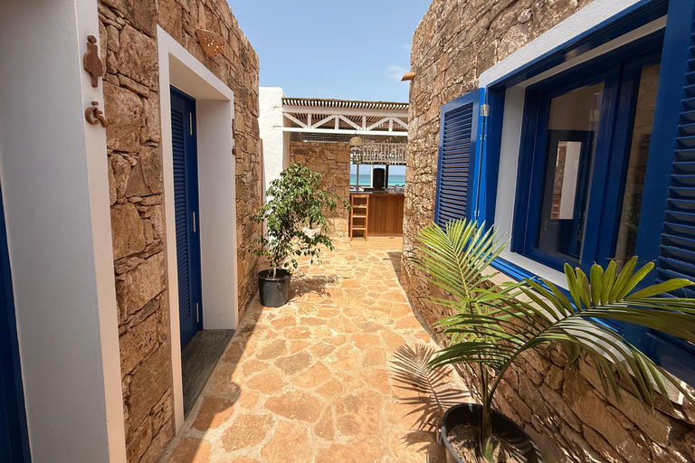 Boa Vista: Origens Santa Mónica Lunch i plaża