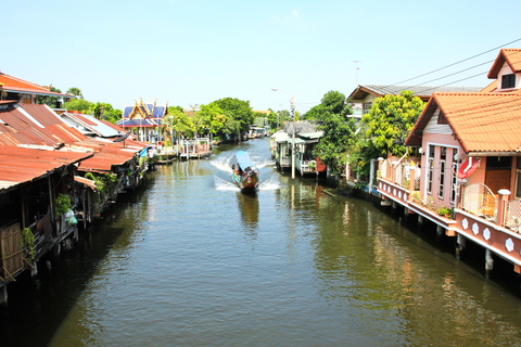 Bangkok: 2 hrs Private Longtail Boat Canal Tour & Big Buddha