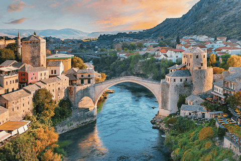 From Sarajevo: Mostar, Blagaj, Konjic & Kravica Waterfalls Shared Tour without Entry Fees (End in Sarajevo or Mostar)