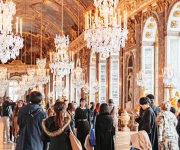 パリ：ベルサイユ宮殿と庭園のフルアクセス チケット