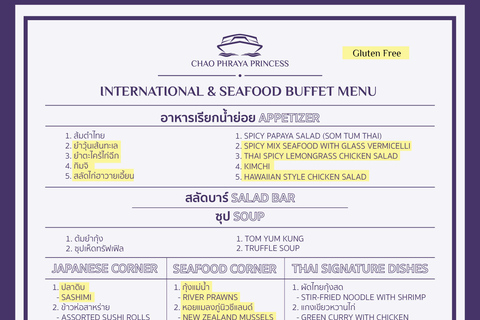 Bangkok: Chao Phraya Princess Dinner Cruise with Live Music ASIATIQUE Pier - Chao Phraya Princess Dinner Cruise