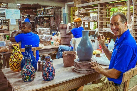 Barbados: Hunte&#039;s Garden, Artisan Studios och Beach Tour