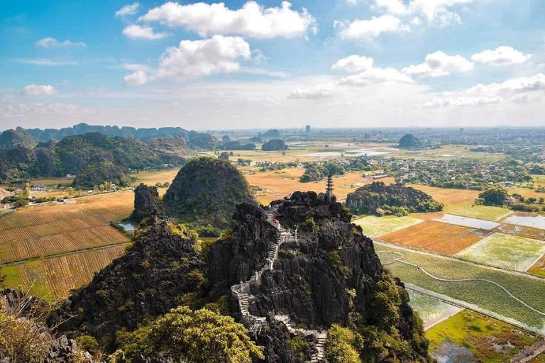 Van Hanoi: begeleide dagtocht naar Ninh Binh en Tràng An