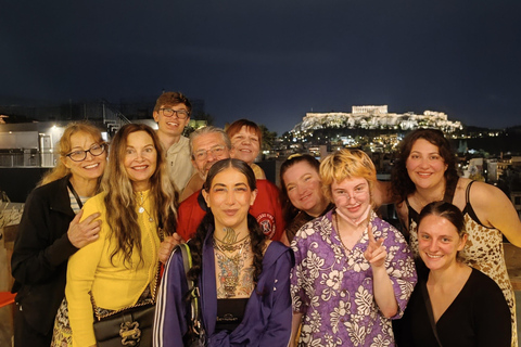 Athens: Rooftop Pub Crawl w/ Acropolis Views & Party