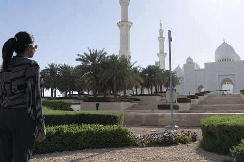 Dubai: Sheikh Zayed-moskee &amp; SeaWorld-toegang met transferDubai: Sheikh Zayed-moskee en SeaWorld, inclusief vervoer