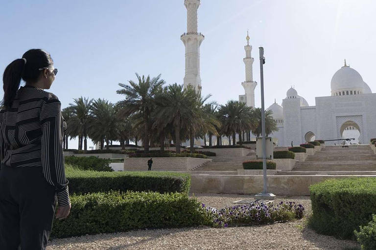 Dubai: Sheikh Zayed-moskee &amp; SeaWorld-toegang met transferDubai: Sheikh Zayed-moskee en SeaWorld, inclusief vervoer