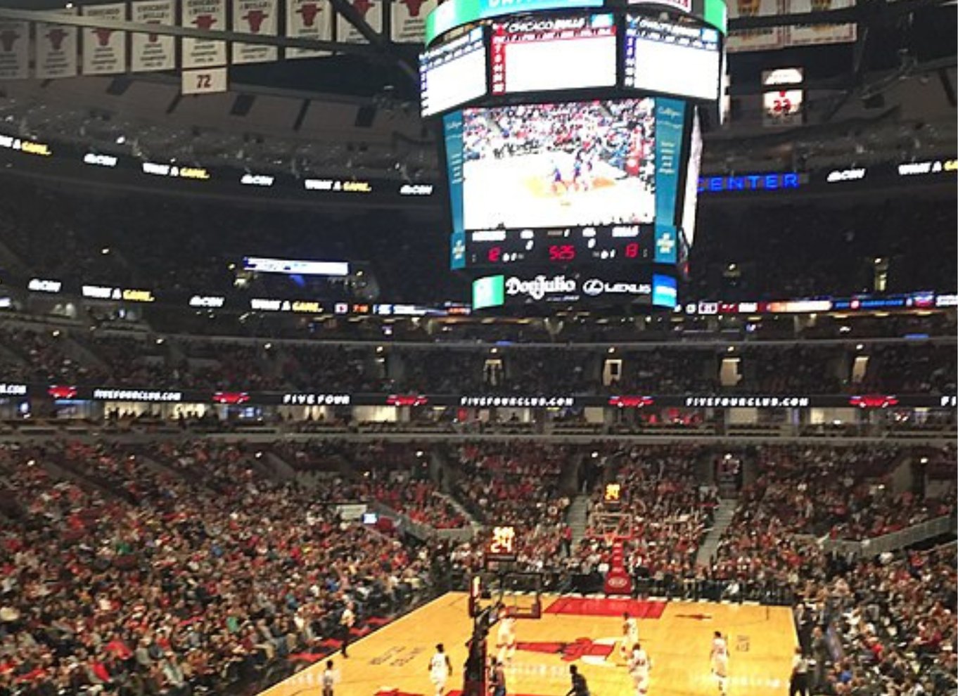 Chicago: Billet til basketballkamp med Chicago Bulls