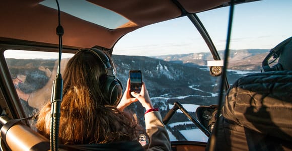 Attitude-Helikopter: Hubschrauber Tour über Quebec City