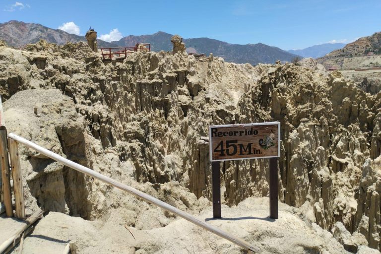 Recorrido Valle de la Luna y zonas ricas Ciudad de La Paz