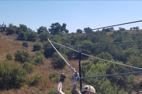 Joanesburgo: Tour de Zipline e Berço da HumanidadeJoanesburgo: passeio de tirolesa e Berço da Humanidade