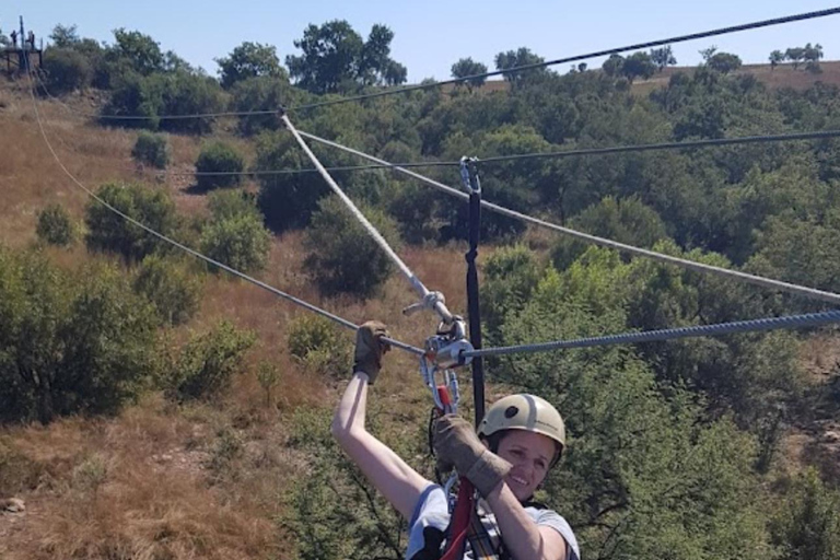 Joanesburgo: Tour de Zipline e Berço da HumanidadeJoanesburgo: passeio de tirolesa e Berço da Humanidade