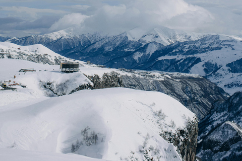 Tbilisi: Day Trip to Kazbegi, Gudauri, Gergeti, and Ananuri