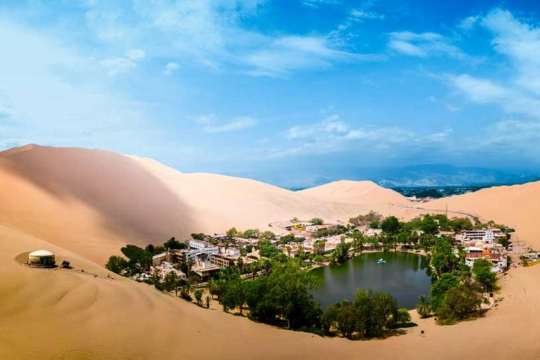 Depuis Lima : visite à la journée des îles Ballestas, Huacachina Ica