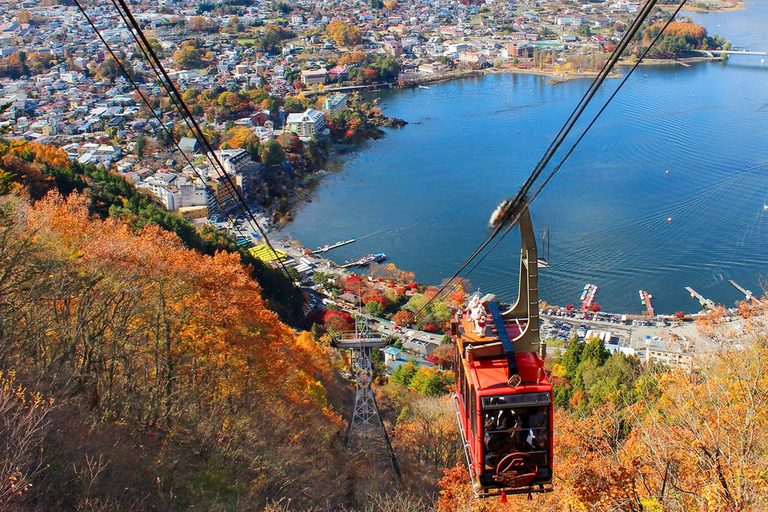 Desde Tokio: Excursión de Un Día al Teleférico del Lago Kawaguchi del Monte FujiEncuentro en la salida norte de Marunouchi de la estación de Tokio