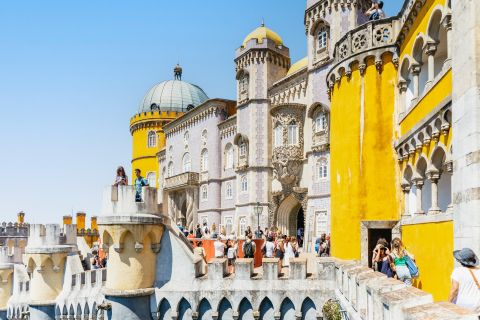 Lisbonne : palais de Pena, Sintra, Cabo da Roca et Cascais