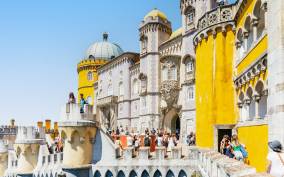 Lisbon: Pena Palace, Sintra, Cabo da Roca, & Cascais Daytrip