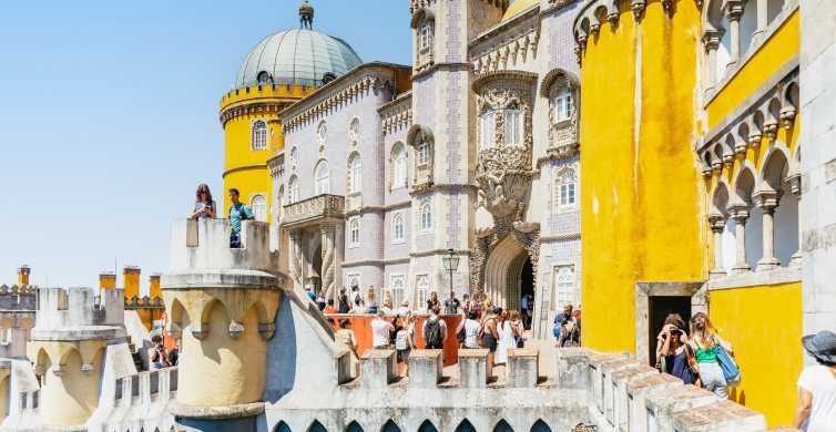 Лисабон: Палата Пена, Синтра, Кабо да Рока и Дневно путовање у Кашкаишу