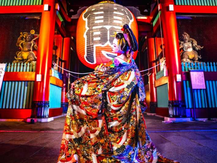 Tokyo: Teatrul de cabaret japonez de dans Asakusa-Kaguwa Ticket