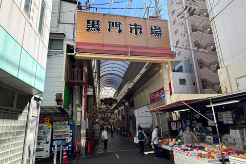 Osaka: Culinaire tour op de Kuromon markt in 1 uur