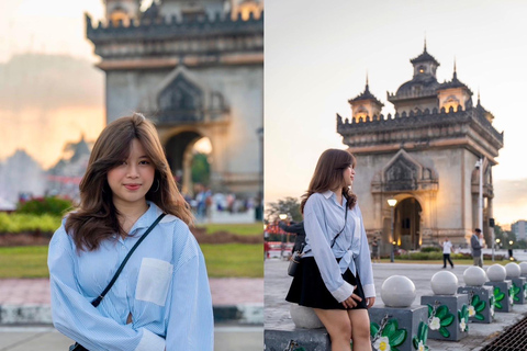 Vientiane: Private Photoshoot at Iconic Landmarks