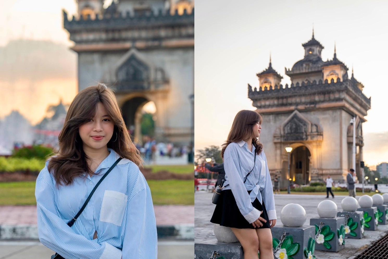Vientiane: Private Photoshoot at Iconic Landmarks