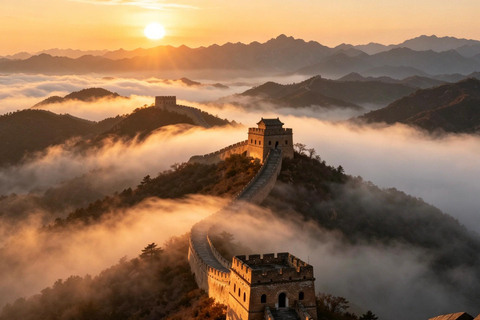 Beijing: Jinshanling Great Wall Day Trip with Transfer Entry ticket only (4:00am-6:30pm)