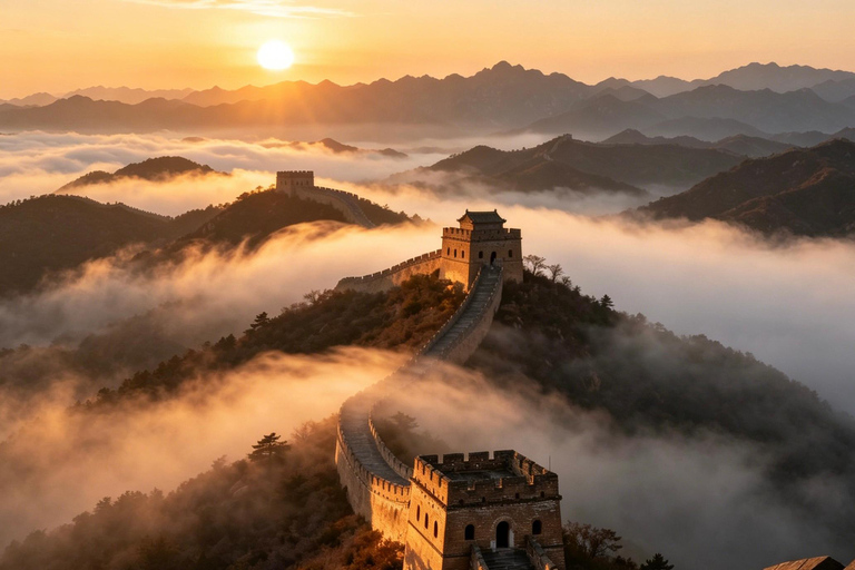Beijing: Jinshanling Great Wall Day Trip with Transfer Entry ticket only (4:00am-6:30pm)
