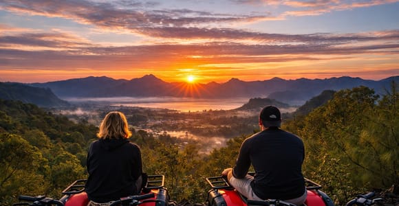 Bali: Mount Batur Sunrise ATV Quad Bike with Breakfast