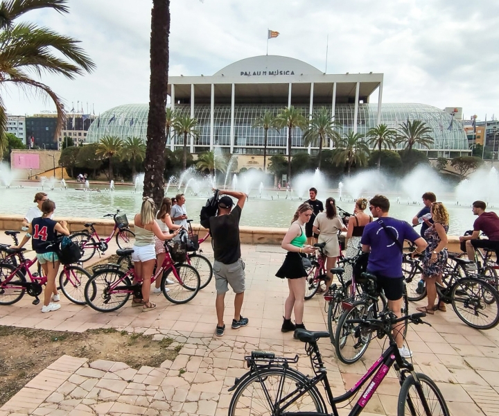 Valencia: fietstocht langs de hoogtepunten van de stad