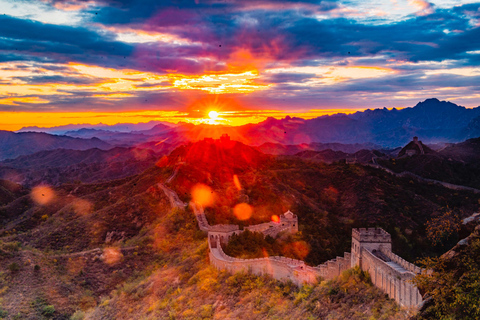 2-dagars tur med njutning av soluppgången från Mutianyu Great Wall