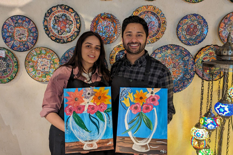 Zajęcia Paint and Sip w Brisbane