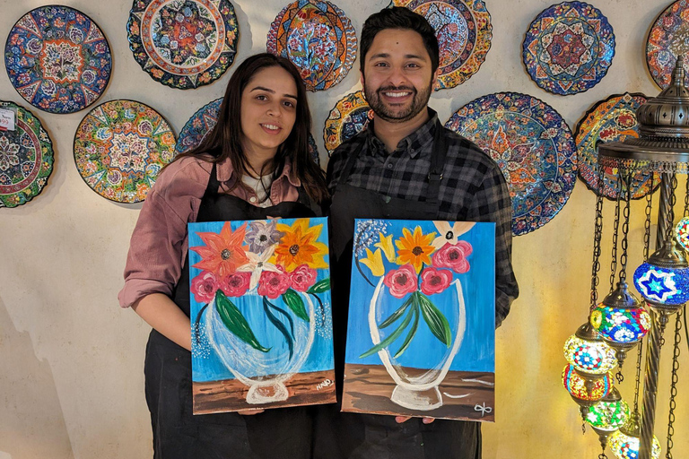 Zajęcia Paint and Sip w Brisbane