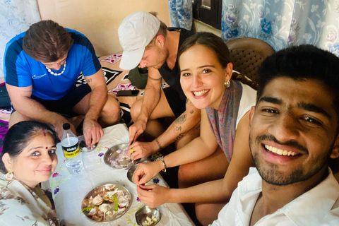 Royal Rajasthani Thali & Family Cooking Class in Udaipur