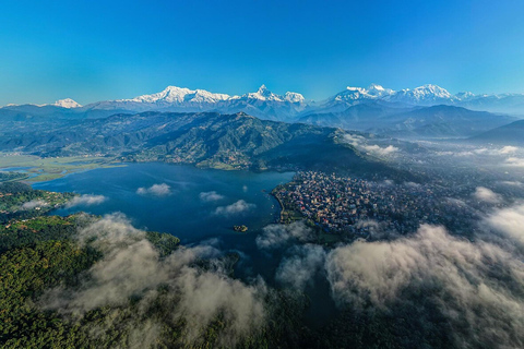 Pokhara: Peace Pagoda Hike and Tal Barahi Lake Tour